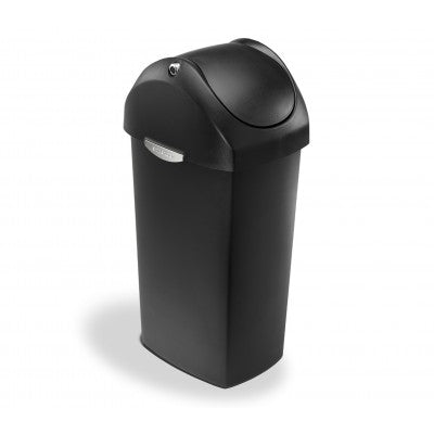 60L swing lid plastic bin product support