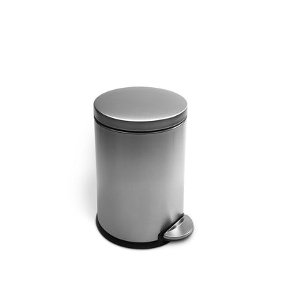 simplehuman 20L classic round pedal bin