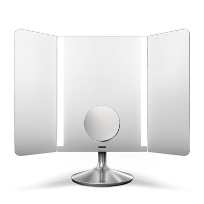 simplehuman sensor mirror pro wide view dual magnification