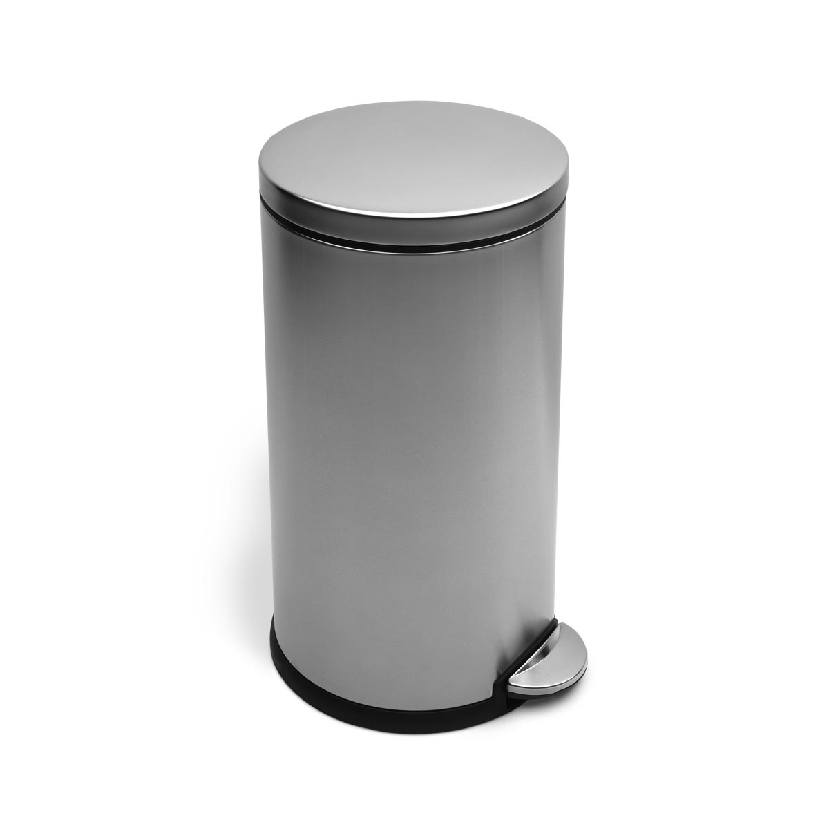 simplehuman 40L classic round pedal bin