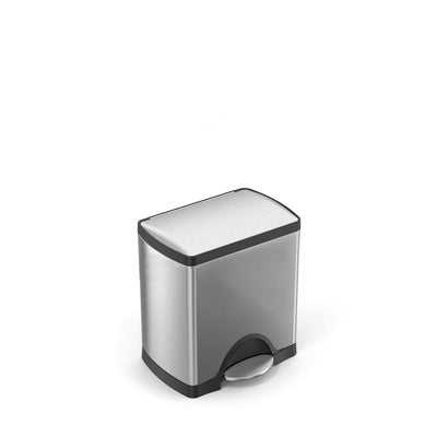 25L classic rectangular pedal bin