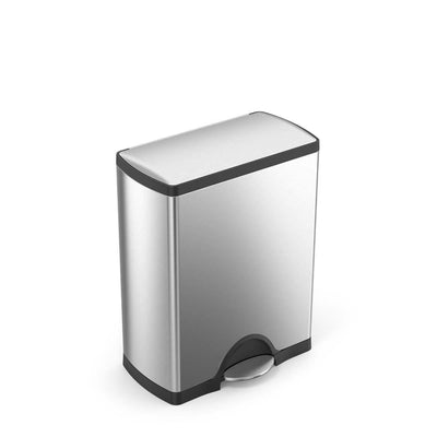 50L classic rectangular pedal bin