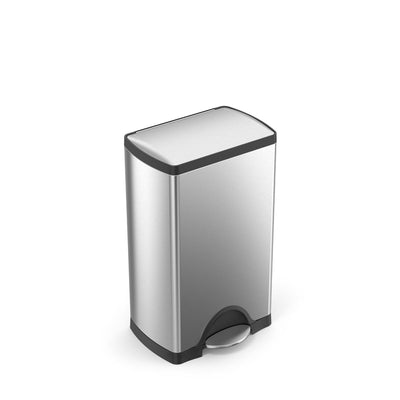 simplehuman 38L classic rectangular pedal bin