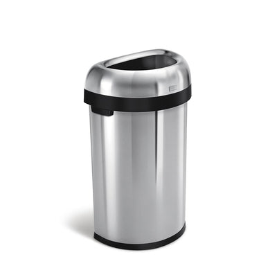 simplehuman 60L semi-round open bin