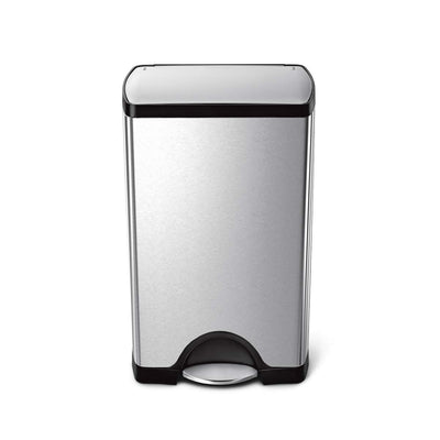 38L rectangular classic pedal bin