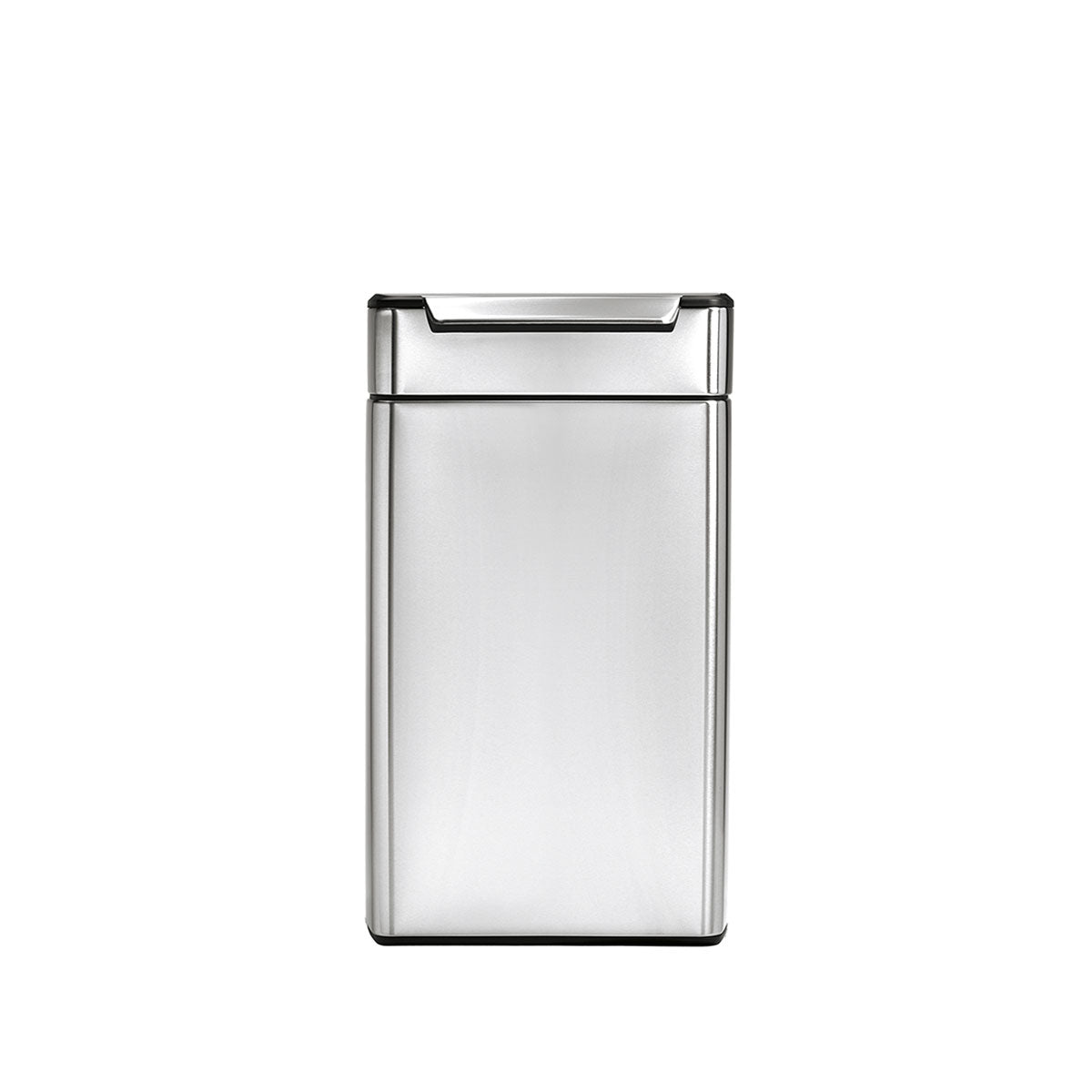 40 litre, rectangular touch-bar bin