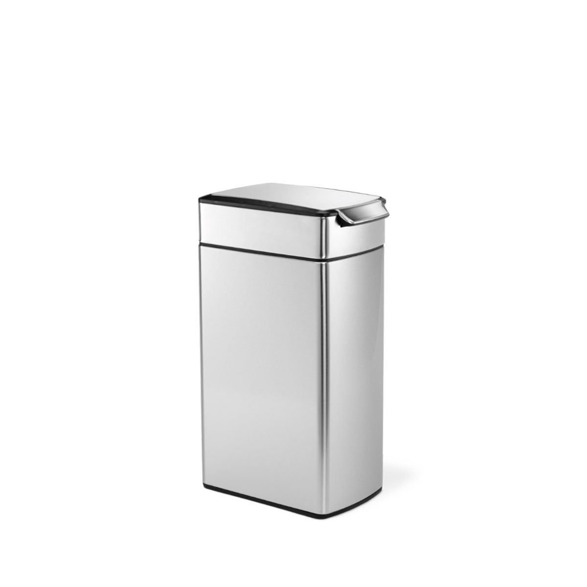 40 litre, slim touch-bar bin