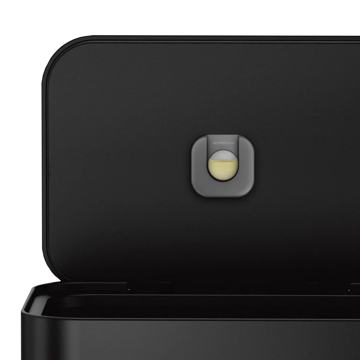 45 litre, rectangular pedal bin with liner pocket