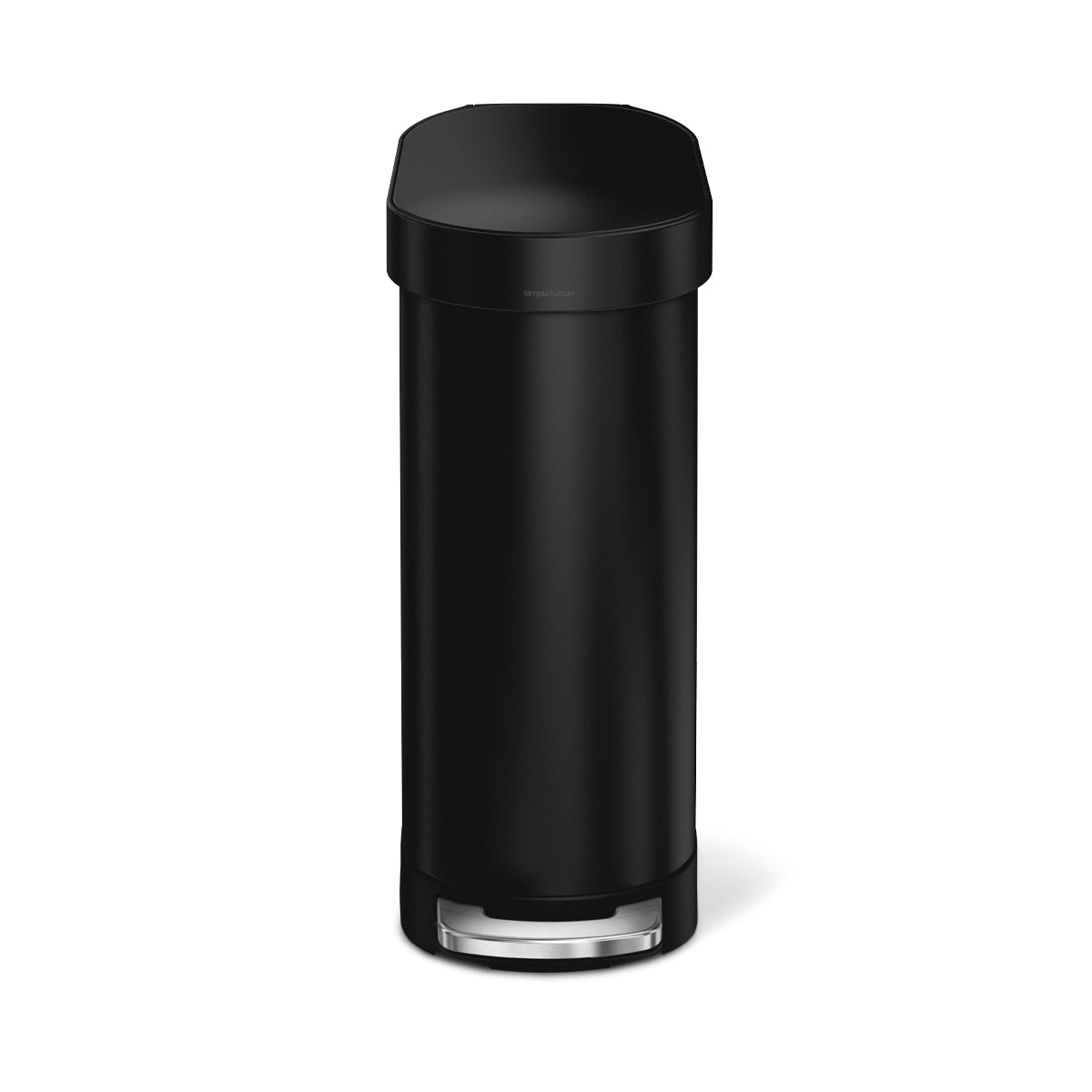 45 litre, slim pedal bin with liner rim