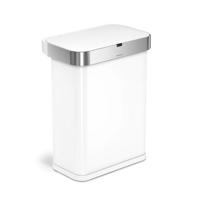 58 litre rectangular sensor bin with voice and motion sensor