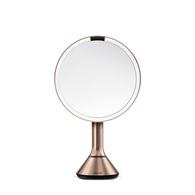 sensor mirror with touch-control brightness and dual light setting