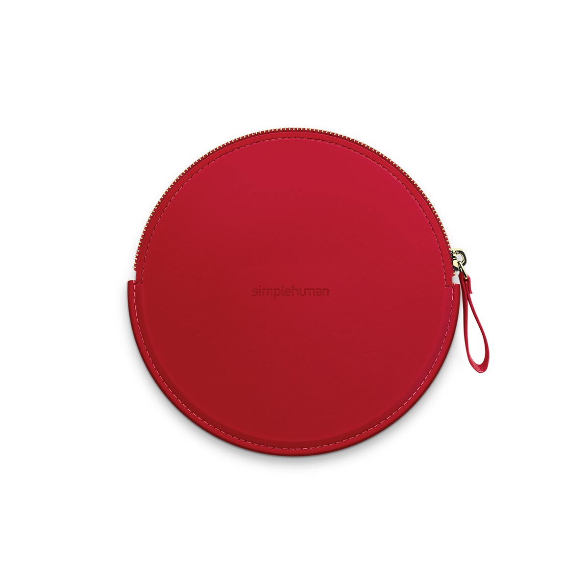 sensor mirror compact zip case